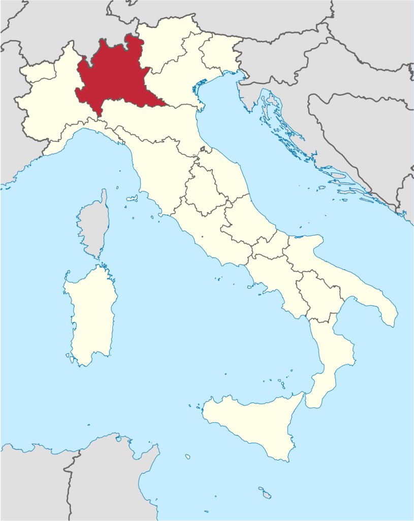 Lombardy Region in Italy